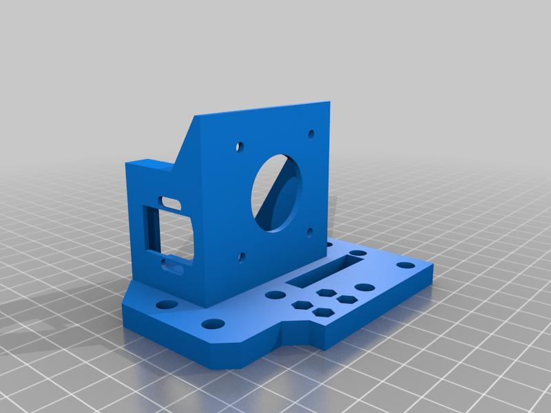 Anet A8 E3D V6 Titan mount Direct Drive with BLTouch