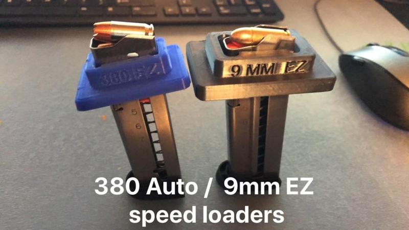 S&W 380 shield  ez speed loader