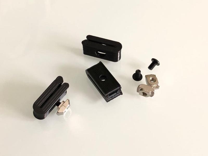 LCD cable clips