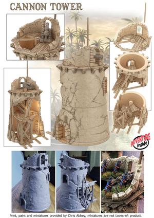 Cannon Tower - Treasure Island
