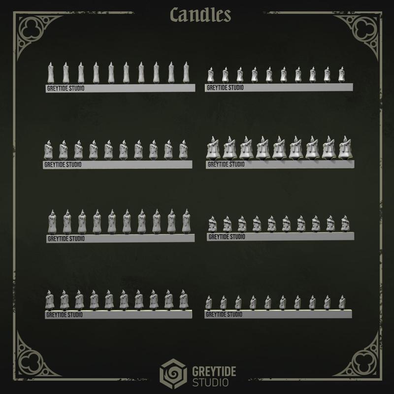 Candles decoration EP