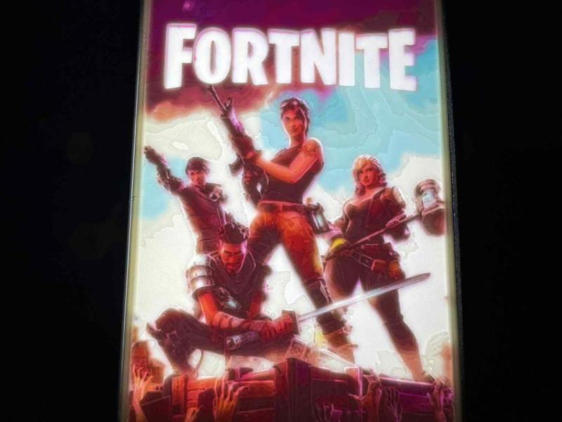 fortnite light box/lithophane
