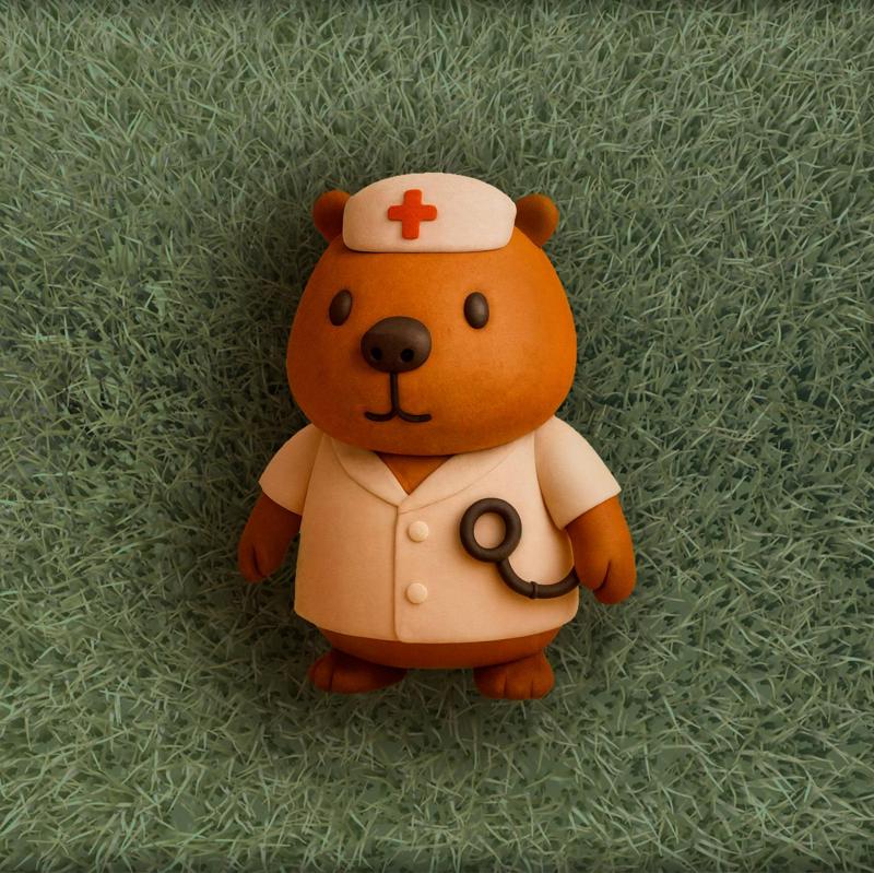 SuperOsitos Nurse - Piggy Bank Mode