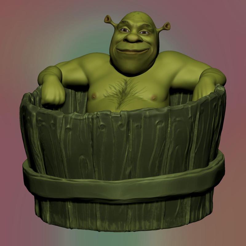 Shrek Popcorn Bucket
