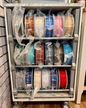 Filament Spool Shelf - Stackable & Modular