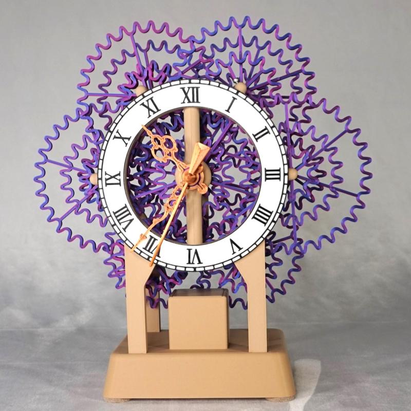 Medium Crazy Gear Desk Clock