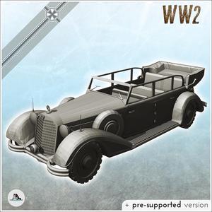 Mercedes-Benz W31 German off-road vehicle (14) - Germany Eastern Western Front Normandy Stalingrad Berlin Bulge WWII