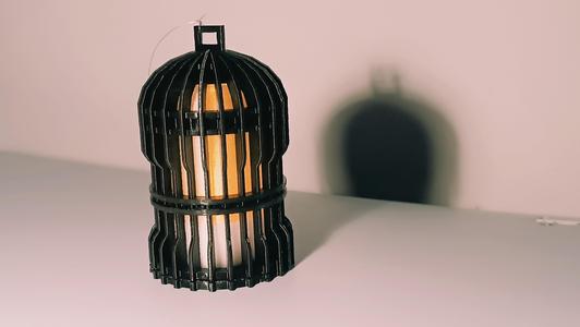 mini round lantern