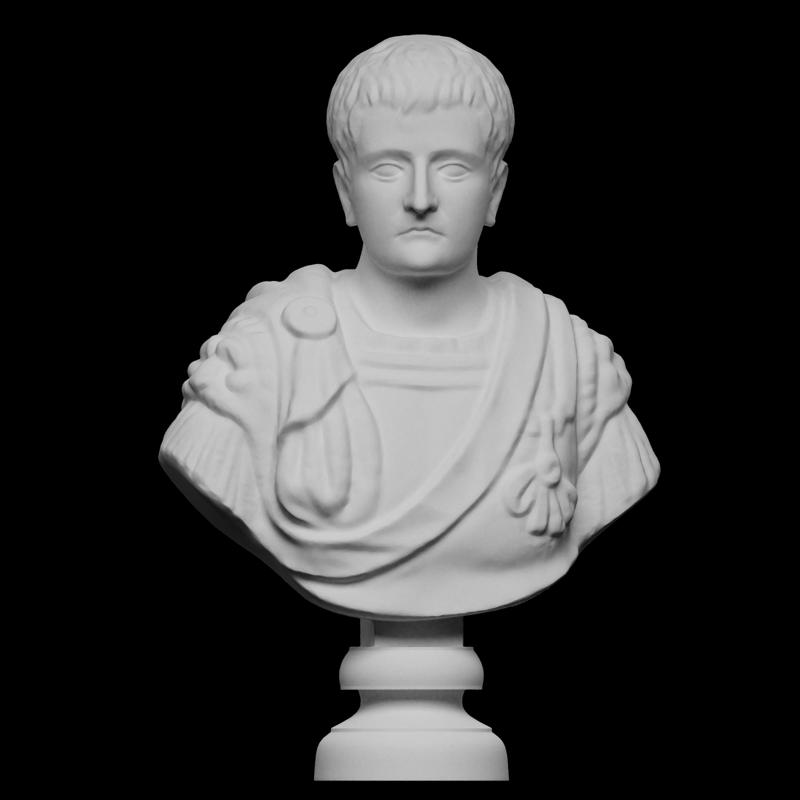 Modern portrait of Tiberius
