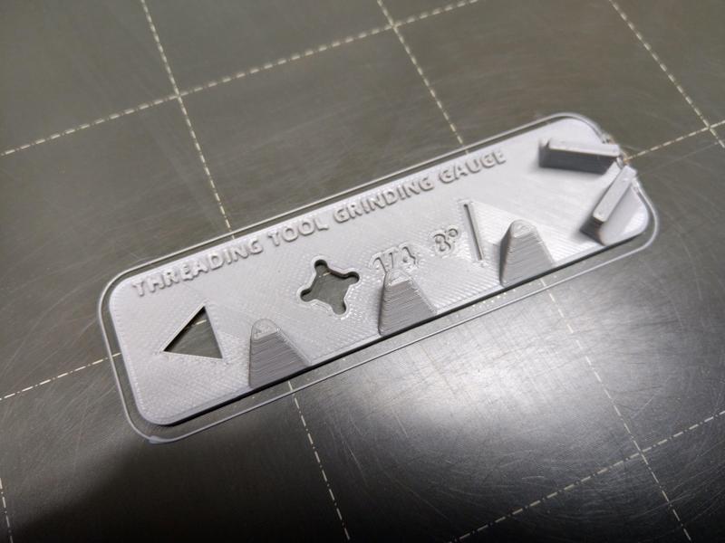 Threading Tool Grinding Gauge