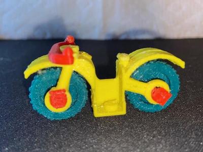 Motorcycle for Mini-Figure