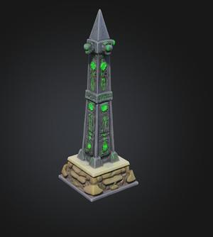 Necron obelisk game rpg