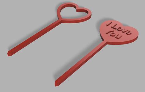 Heart sign decoration