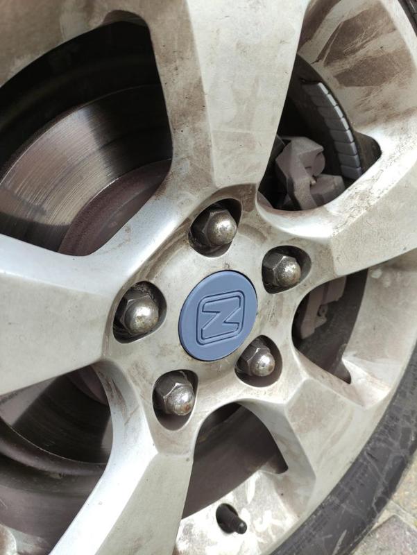 Zotye 5008 EV center caps (original copy and simplified)