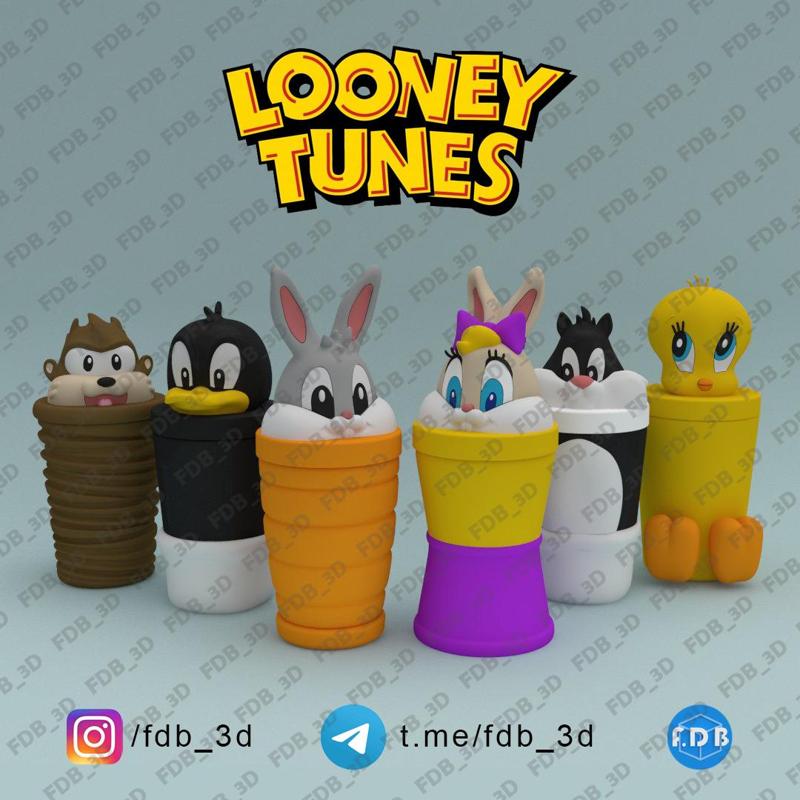 PACK LOONEY TUNES / BUGS BUNNY / LOLA BUNNY GLASSES