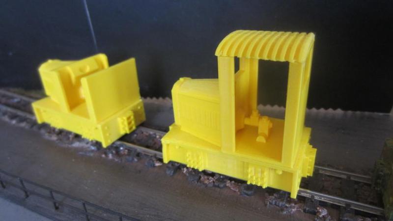 Gas loco - Funny & unnamed - US look On30 O 16.5