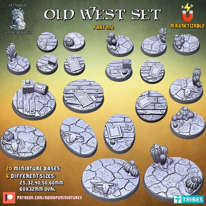 Old West Bases Pt.2 (pre-supported)