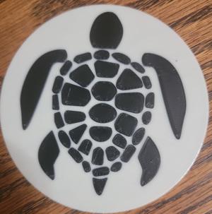 Turtle tea light scene