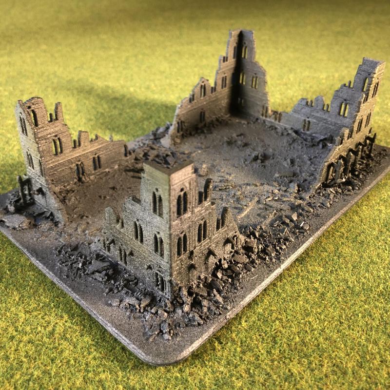 Epic Scale Terrain: Large Basilica Ruins