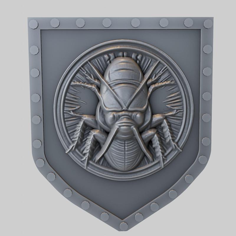 Cockroach Animal Wall Cockroach Animal Bust for CNC Router Laser & 3D Printer