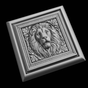Lion Animal 3D Model for CNC Router Laser & 3D Printer