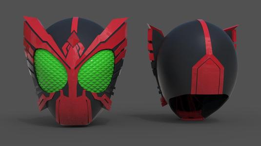 Kamen Rider 000 Helmet