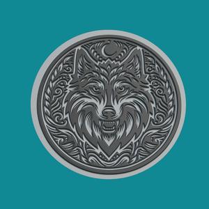 Wolf Print Model
