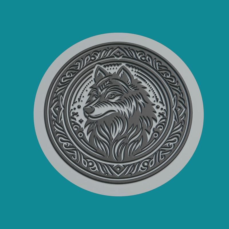 Wolf Medallion