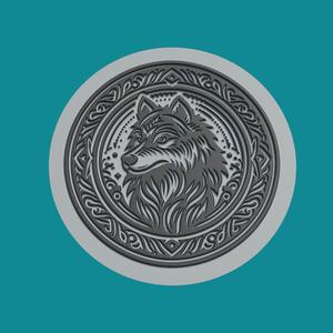 Wolf Medallion