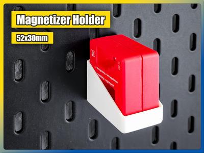 Magnetizer Holder for IKEA Skadis