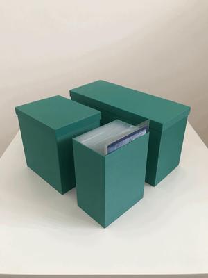 Card box for 300 sleeved cards