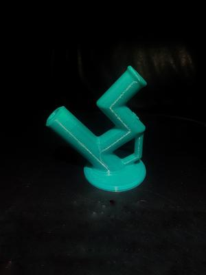 The Lightning - Recycler bong