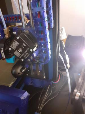 Prusa Mini X Motor Logitech C170 Support for Cable Chain Mod