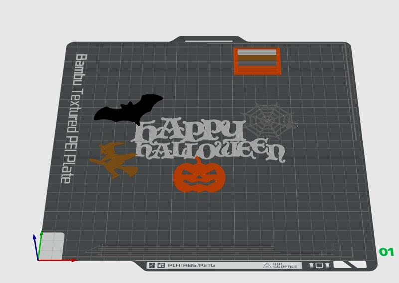 Happy Halloween Door Ornement