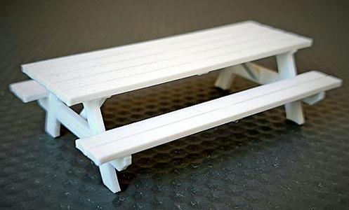 1/12 Scale Picnic Table