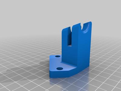 Ender-5 Plus hot end cable guide
