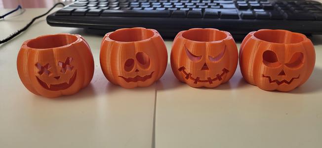 Pumpkin tealight