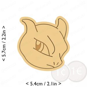 #0150 Mewtwo Cookie Cutter / Pokemon