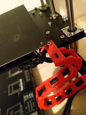 Ender 5 - Cable management system