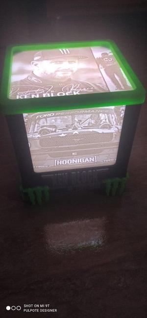Litophone box120 X 120 X 120mm para luz de piscina Ken Block