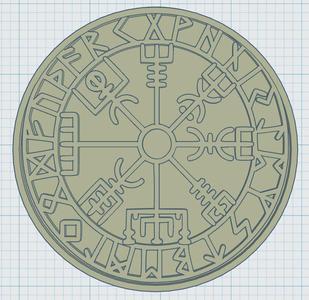 Viking Symbol Coaster 28