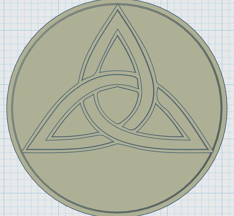 Celtic Symbol Coaster 44