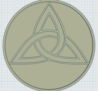 Celtic Symbol Coaster 44