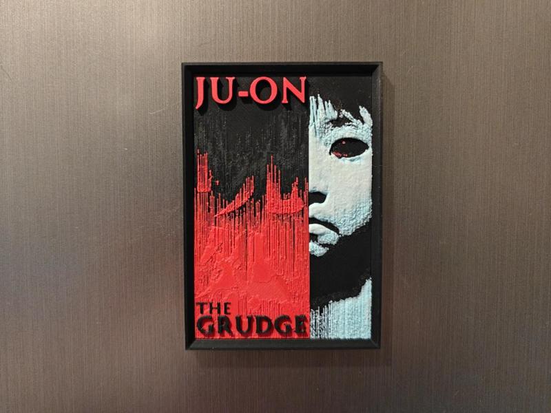 Ju-On The Grudge movie poster fridge magnet
