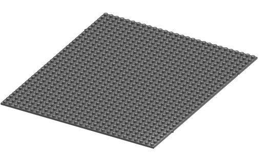 LEGO build plate