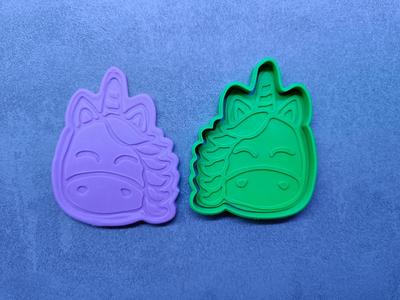 Cute unicorn cookie cutter