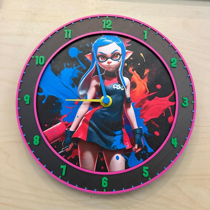 Wall Clock using Bambu Lab's Clock Component Kit