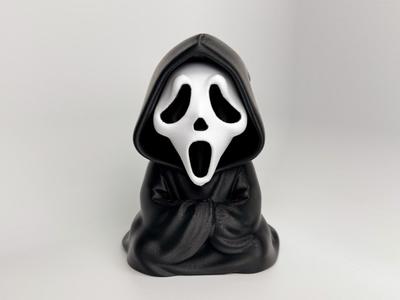 Ghostface Chibi Statue | Horror Mini Statue Decor