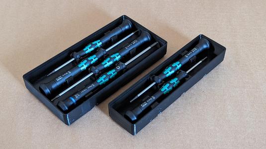 Gridfinity Wera Kraftform Micro holder 2x and 4x