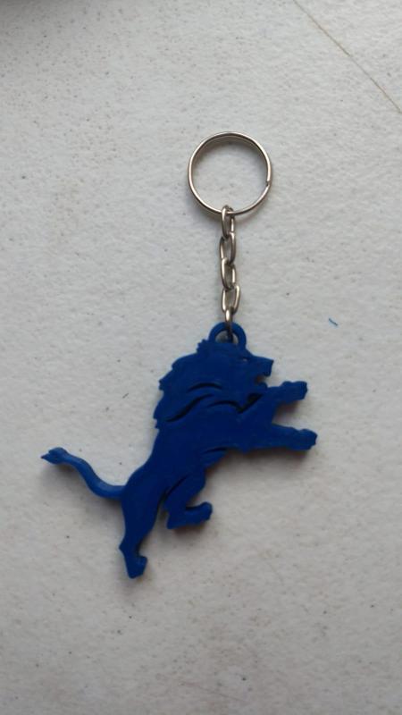Logo lions keychain